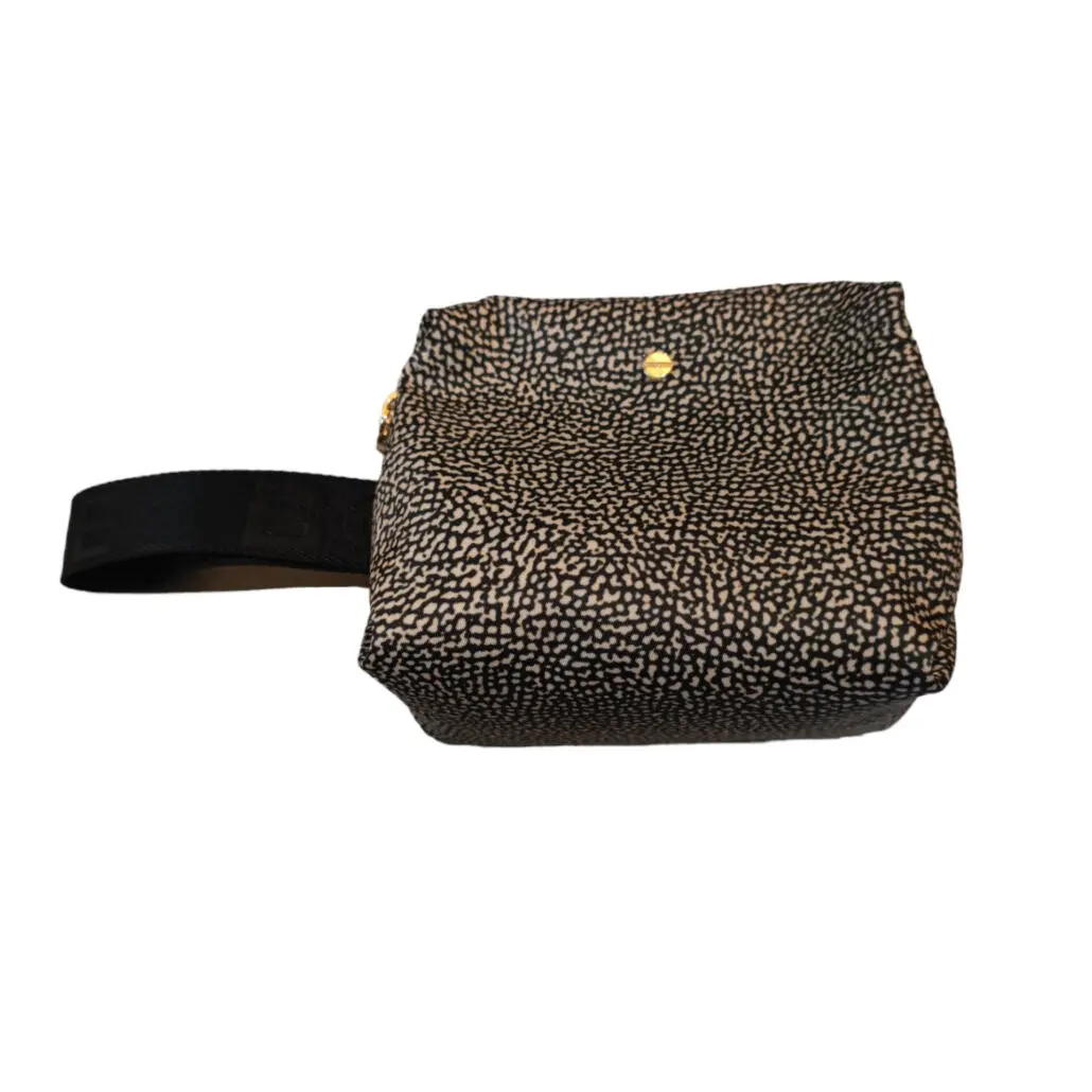 idee regalo donna natale Pochette portaoggetti Borbonese con zip e manico perfetta da regalare ad una donna sempre in viaggio