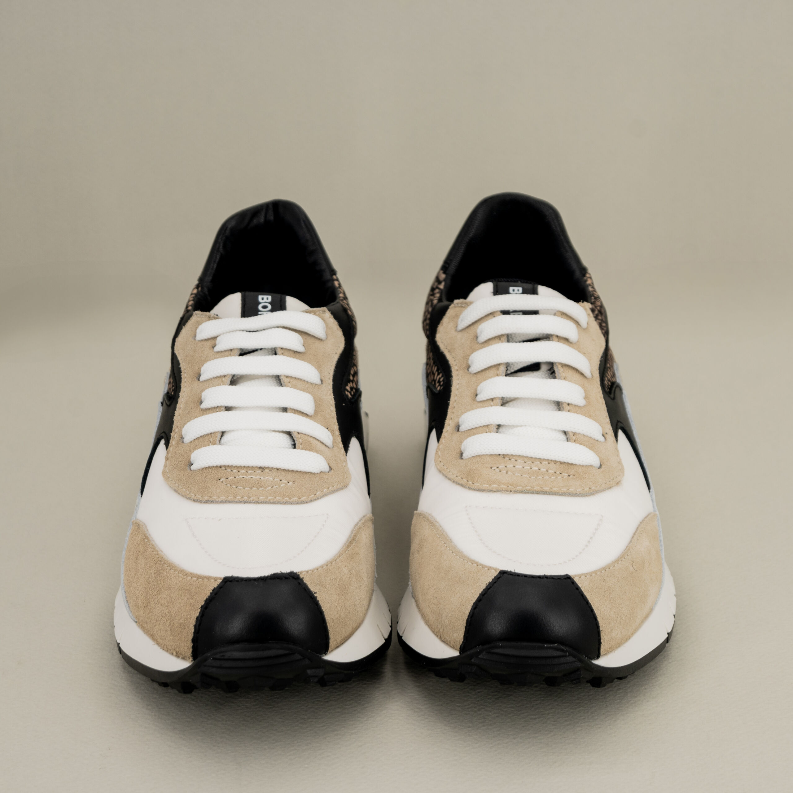 Borbonese sneakers pelle bianca Stefano Ascari Spilamberto Mo