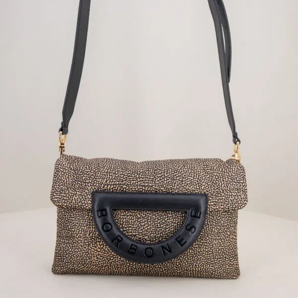 Borbonese borsa tracolla piccola op natural Stefano Ascari