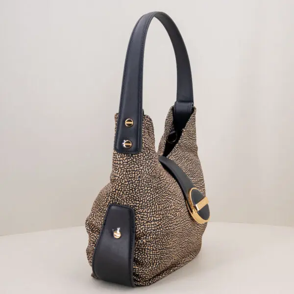 Borbonese borsa a spalla op natural Stefano Ascari Spilamberto