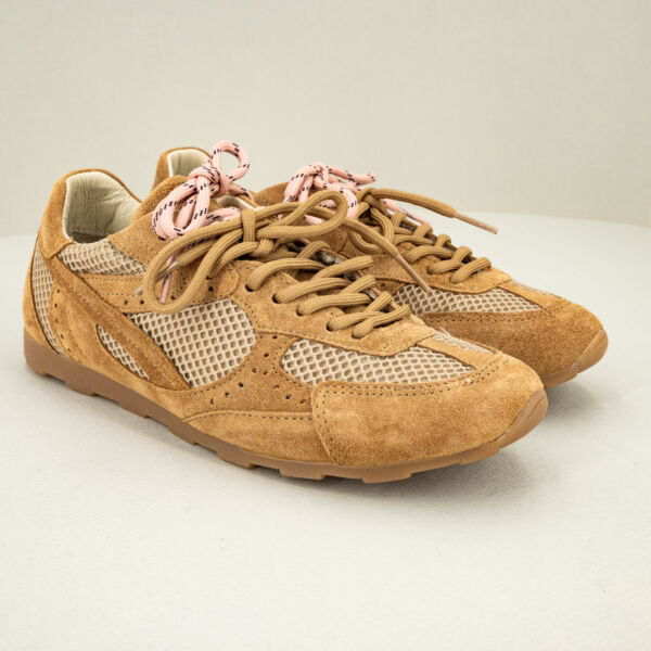 Ovyè sneaker in camoscio e tessuto