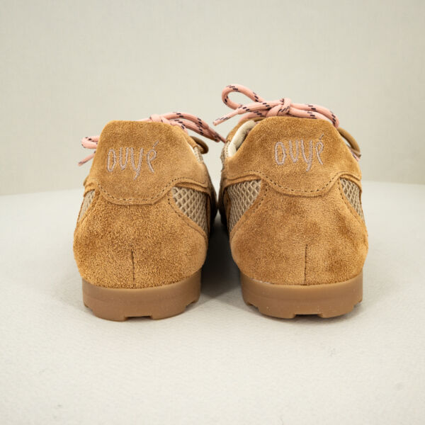 Ovyè sneaker in camoscio e tessuto