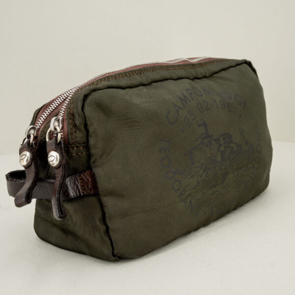 Campomaggi beauty pochette telavela perfetta come porta documenti o beauty da viaggio unisex