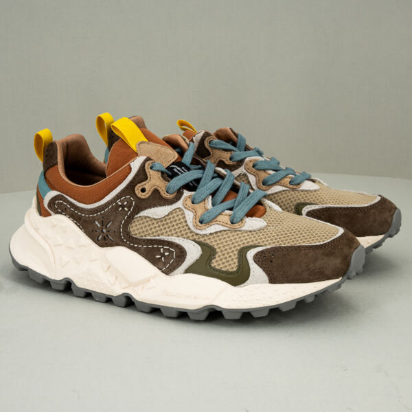 Flower Mountain sneaker Rulis antracite, scarpa sportiva da uomo comoda e pratica