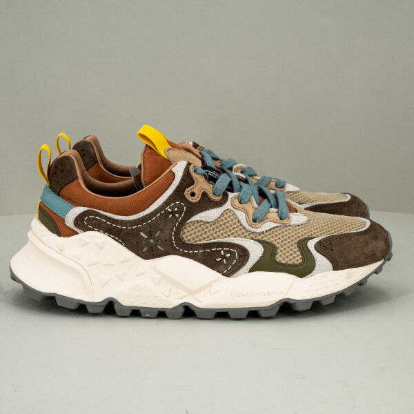 Flower Mountain sneaker Rulis antracite, scarpa sportiva da uomo comoda e pratica