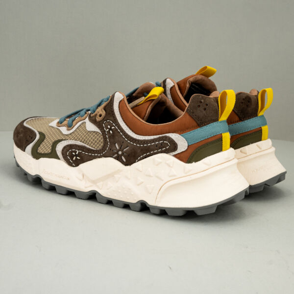 Flower Mountain sneaker Rulis antracite, scarpa sportiva da uomo comoda e pratica