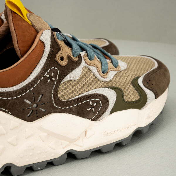 Flower Mountain sneaker Rulis antracite, scarpa sportiva da uomo comoda e pratica
