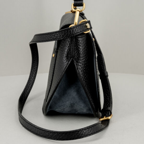 Gianni Chiarini borsa tracolla Olga nera, in pregiata pelle con tracolla e spallaccio removibili. Borsa pratica ed elegante. Stefano Ascari spilamberto (mo)