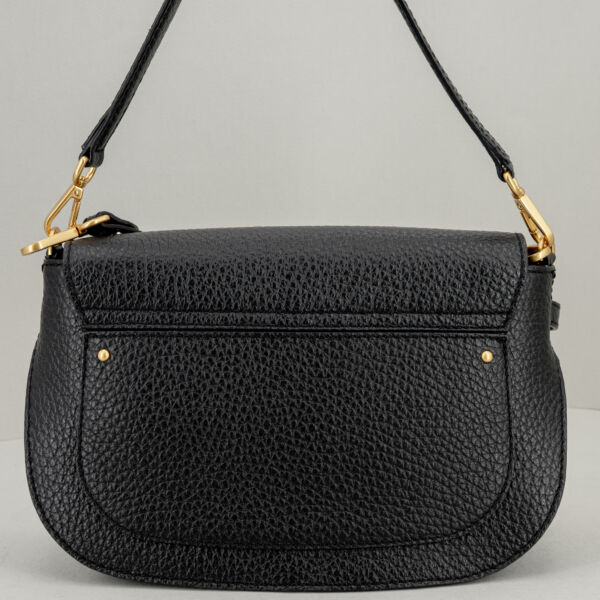 Gianni Chiarini borsa tracolla Olga nera, in pregiata pelle con tracolla e spallaccio removibili. Borsa pratica ed elegante. Stefano Ascari spilamberto (mo)