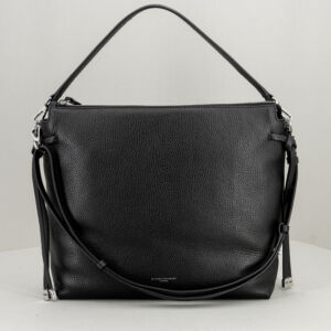 Gianni Chiarini borsa a spalla Brina, in pelle martellata con spallaccio e tracolla. Chiusura con zip. Borsa donna pratica ed elegante. Stefano Ascari spilamberto (mo)