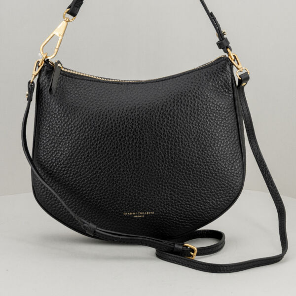 Gianni Chiarini borsa a spalla Brooke, con spallaccio e tracolla, borsa con forma stondata, elegante e pratica. Stefano Ascari spilamberto (mo)