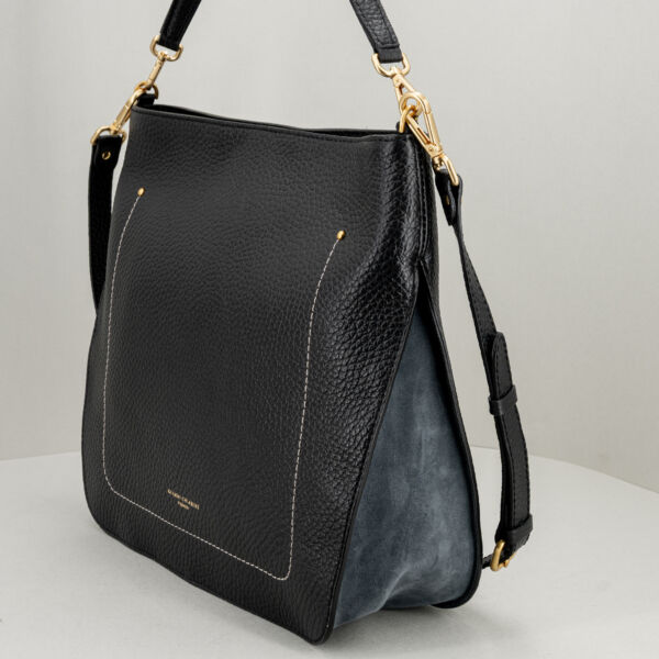 Gianni Chiarini borsa tracolla Olga, borsa donna con spallaccio e tracolla, in vera pelle e forma squadrata. Stefano Ascari spilamberto (mo)