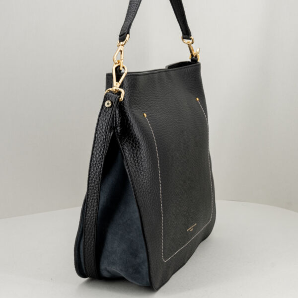 Gianni Chiarini borsa tracolla Olga, borsa donna con spallaccio e tracolla, in vera pelle e forma squadrata. Stefano Ascari spilamberto (mo)
