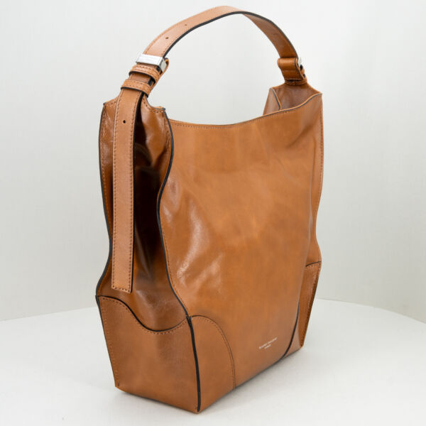 Gianni Chiarini borsa a spalla Merida cuoio, borsa donna a spalla in pregiata pelle stile retrò. stefano ascari spilamberto (mo)