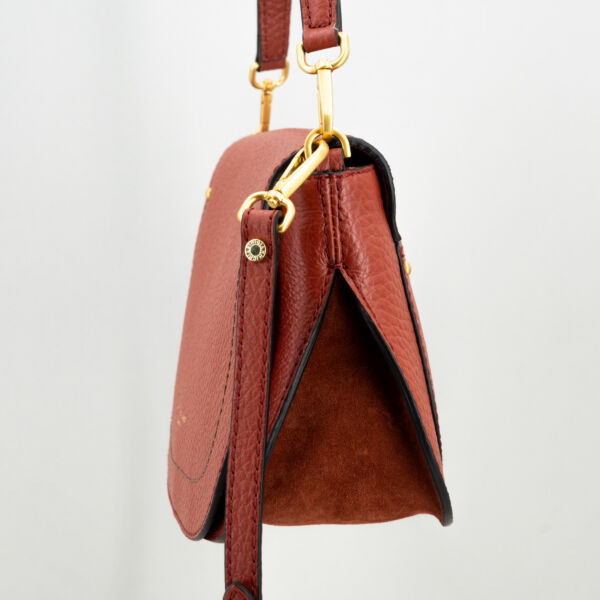 Gianni Chiarini borsa tracolla Olga rossa, in pregiata pelle con tracolla e spallaccio removibili. Borsa pratica ed elegante. Stefano Ascari spilamberto (mo)
