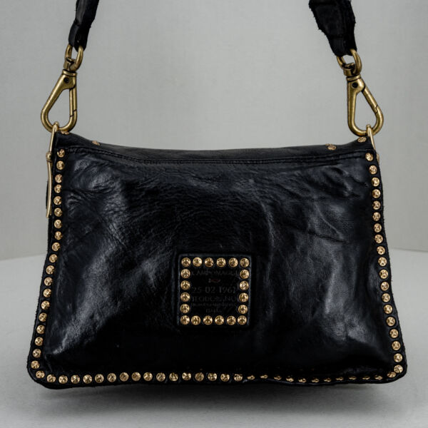 Campomaggi Agnese borsa tracolla piccola, borsa da donna in vera pelle fatta in italia. Acquista da Stefano Ascari Spilamberto (Mo)