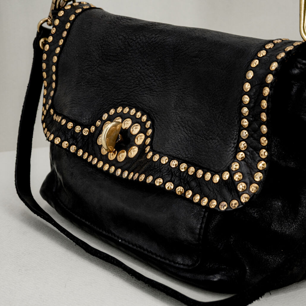 Borsa media Lady Pelle di agnello Cannage cipria Borsa media Lady Pelle di agnello Cannage cipria