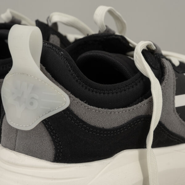 W6YZ sneaker Next M antracite, in tessuto tecnico, suede e dettagli in pelle. Scarpa sportiva da uomo nera, comoda e pratica. Stefano Ascari spilamberto (mo)