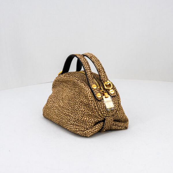 Borbonese bauletto sexy mini op classic, in pregiata pelle smerigliata è una mini bag elegante da sera. Stefano Ascari spilamberto (mo)