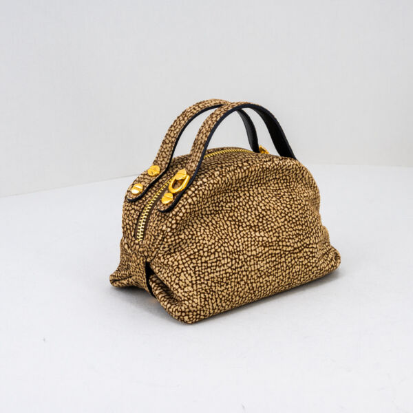 Borbonese bauletto sexy mini op classic, in pregiata pelle smerigliata è una mini bag elegante da sera. Stefano Ascari spilamberto (mo)