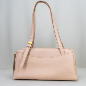 borsa a spalla donna elegante colore rosa chiaro