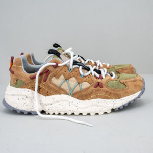 scarpa sportiva uomo Flower Mountain Yamabushi colore beige biscotto