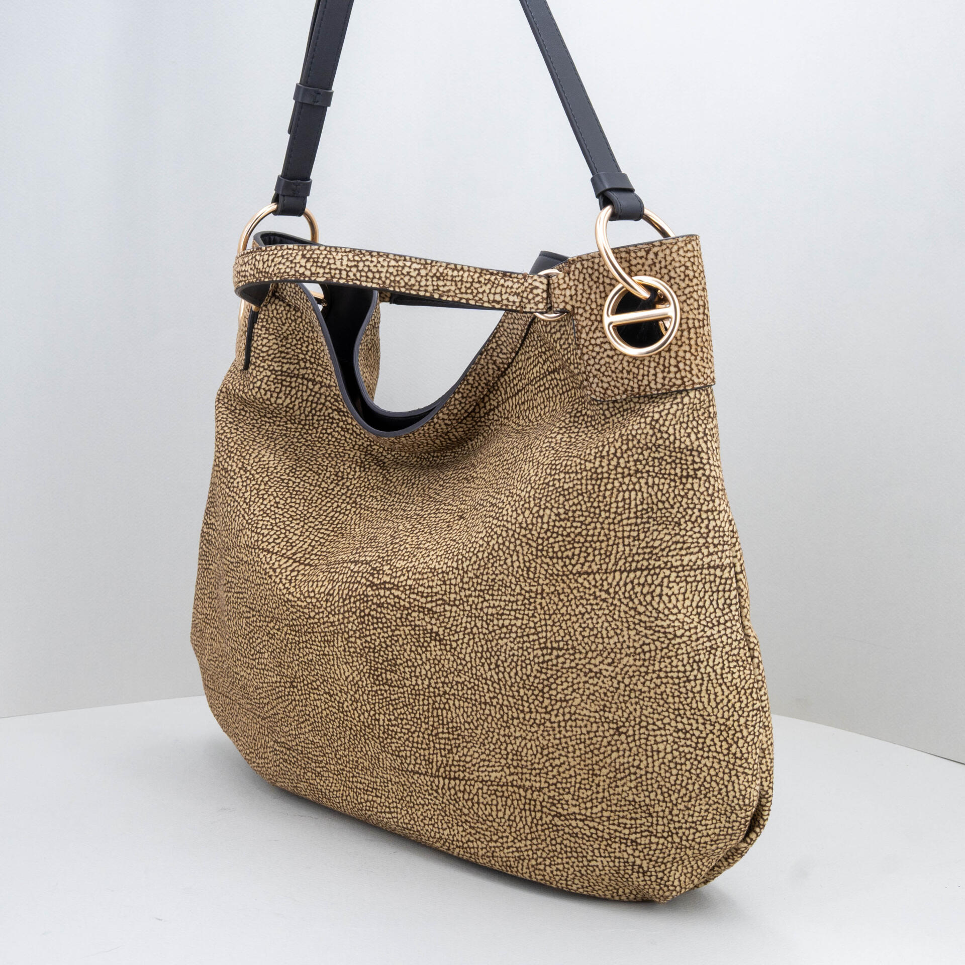 borsa donna a spalla marrone chiaro