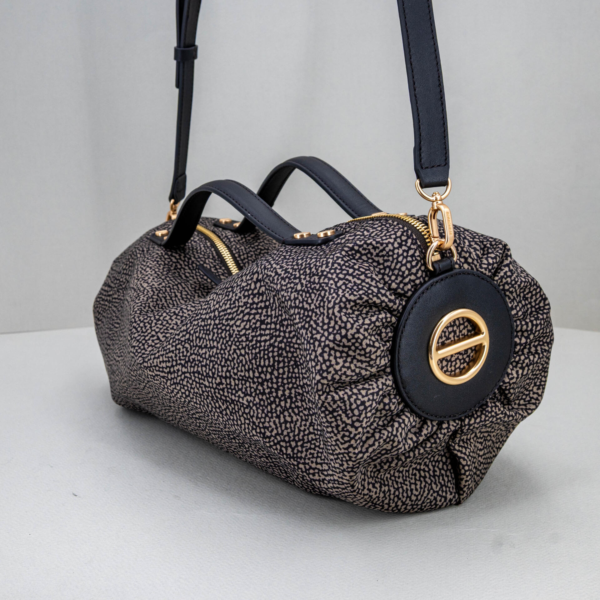 borsa bauletto donna colore grigio scuro