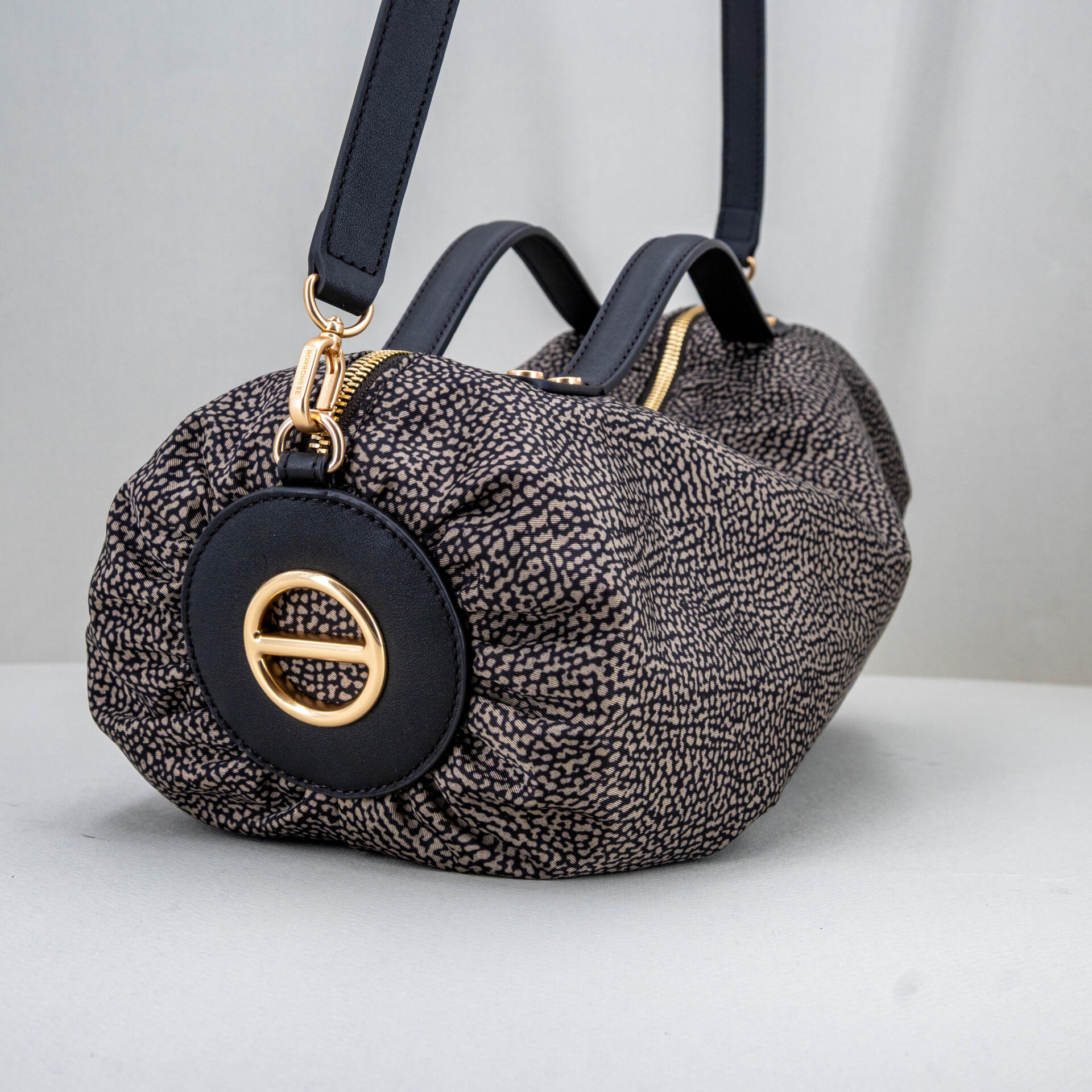 borsa bauletto donna colore grigio scuro