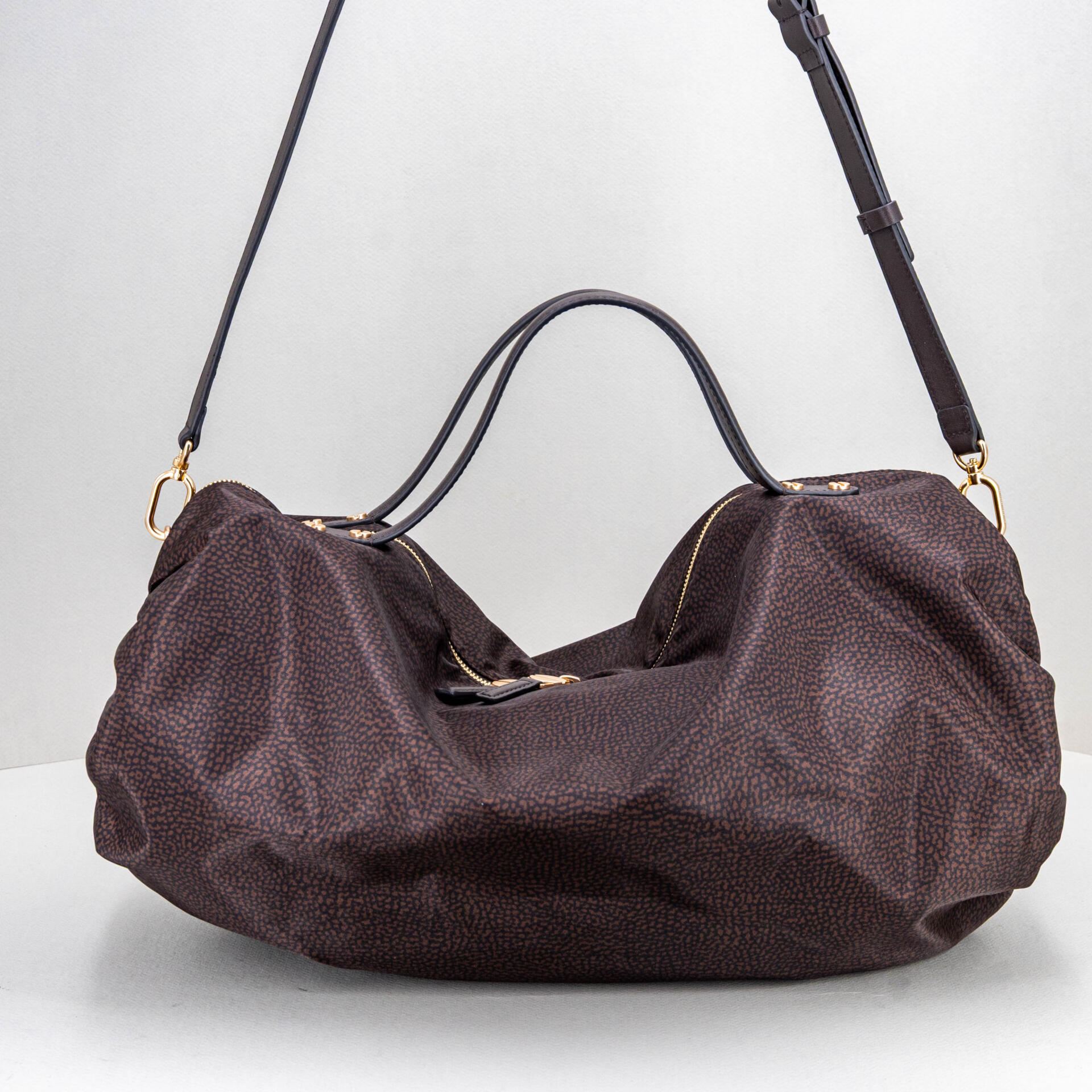 borsa bauletto donna colore marrone scuro