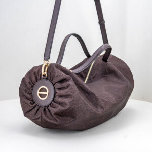 borsa bauletto donna colore marrone scuro