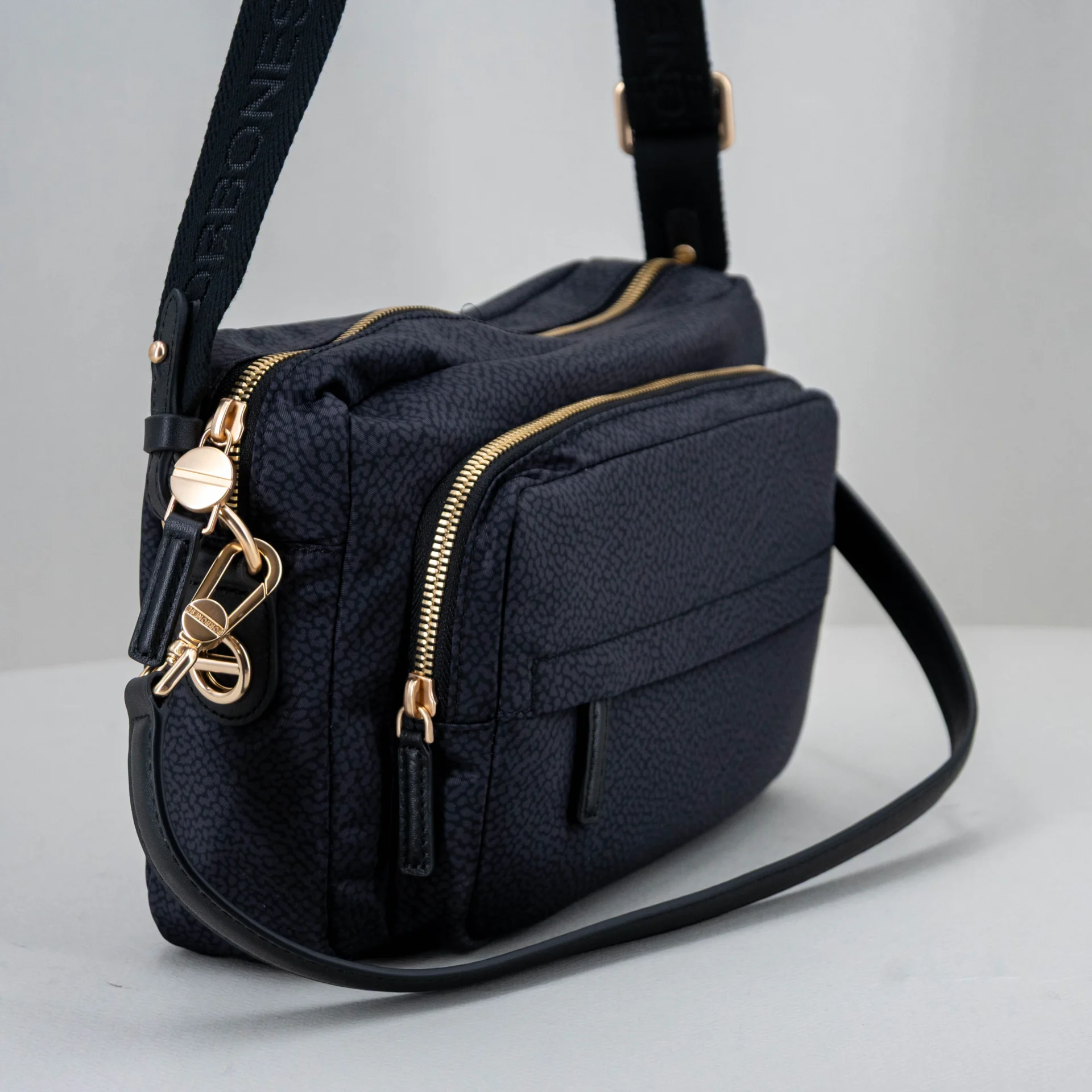 Borbonese camera case medium nera - immagine 3