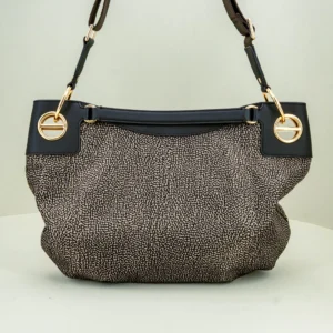 borsa da donna a spalla elegante colore grigio scuro