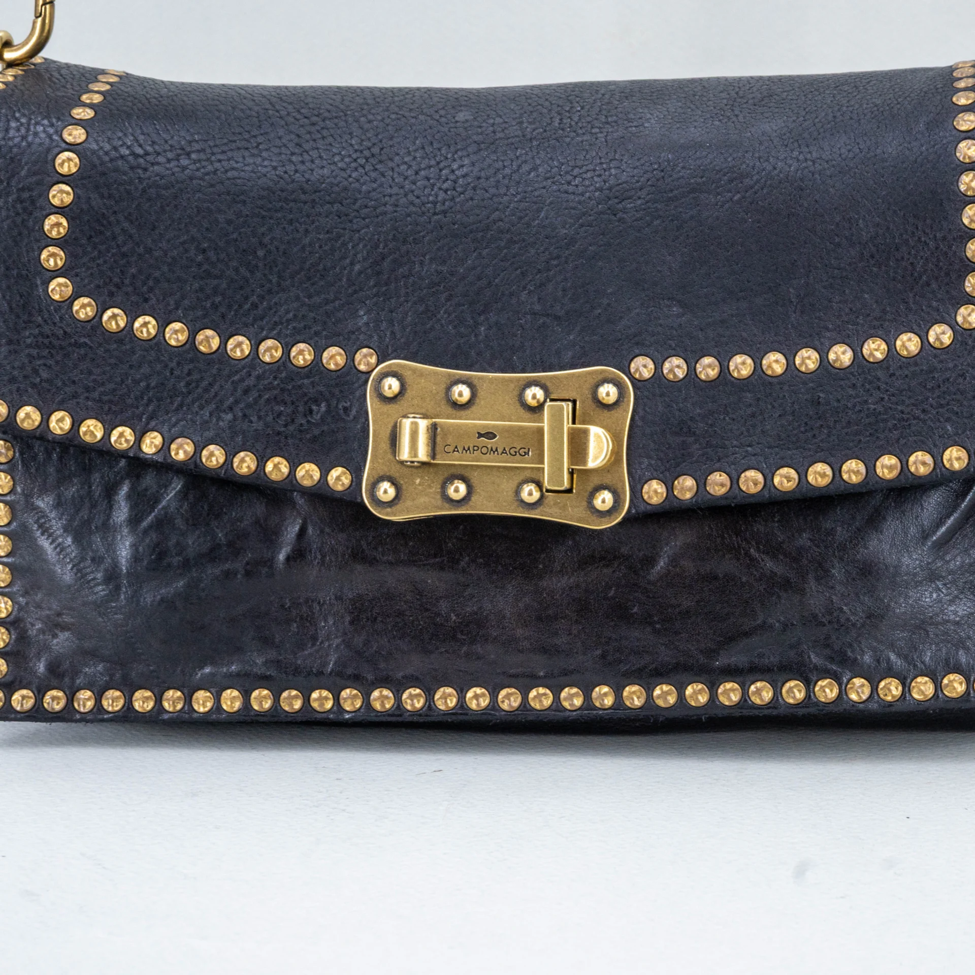 borsa donna in pelle nera elegante