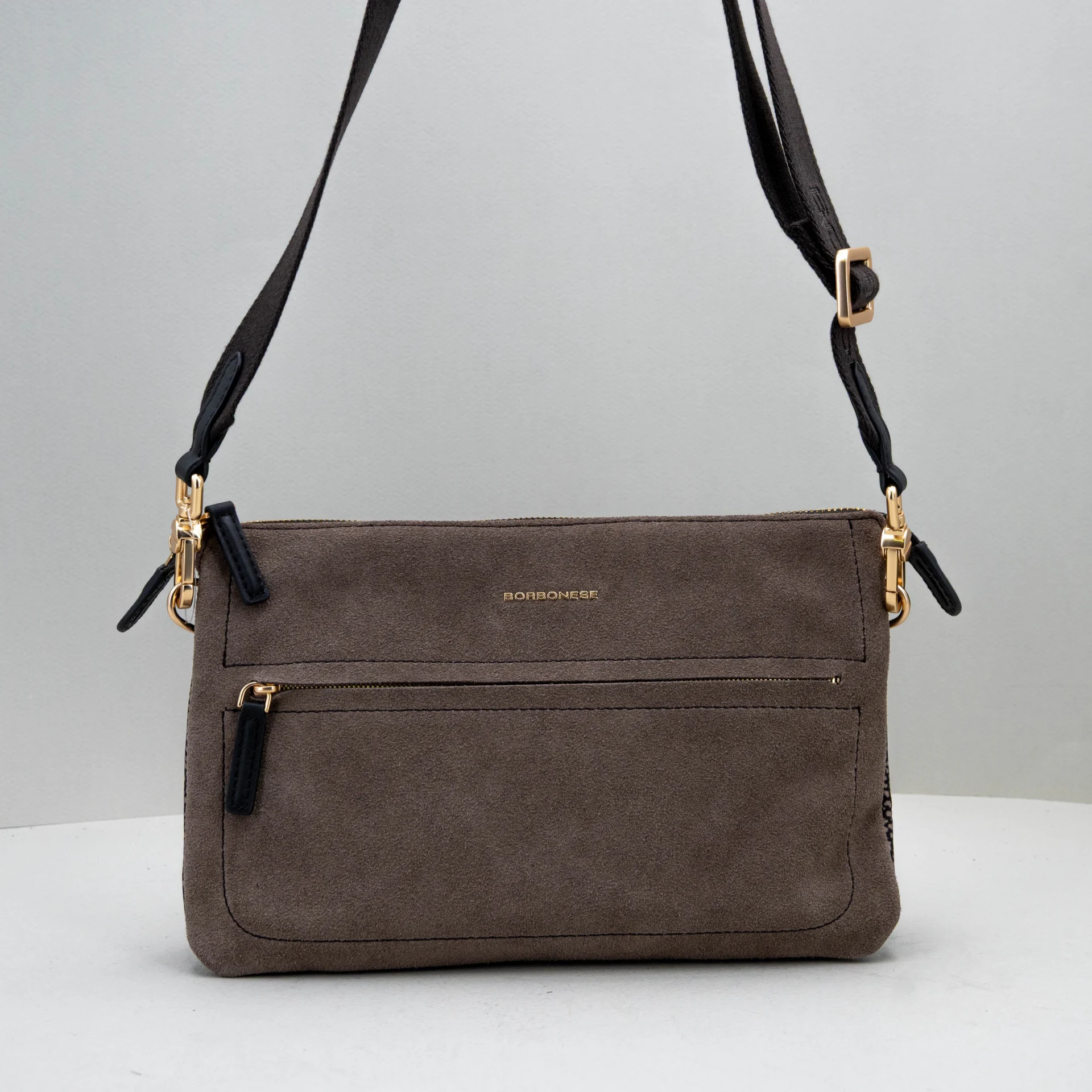 borsa da donna piccola color grigio