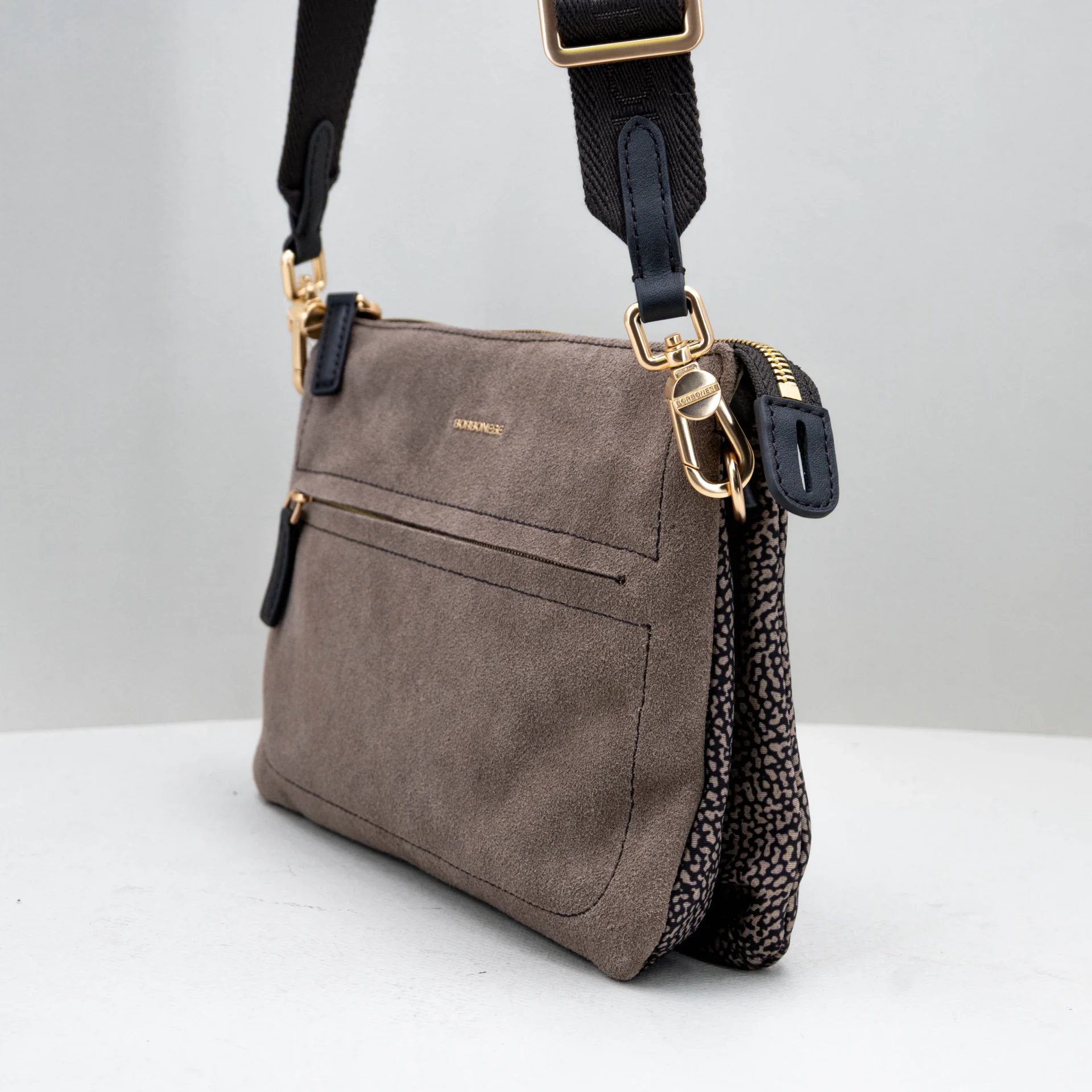 borsa da donna piccola color grigio