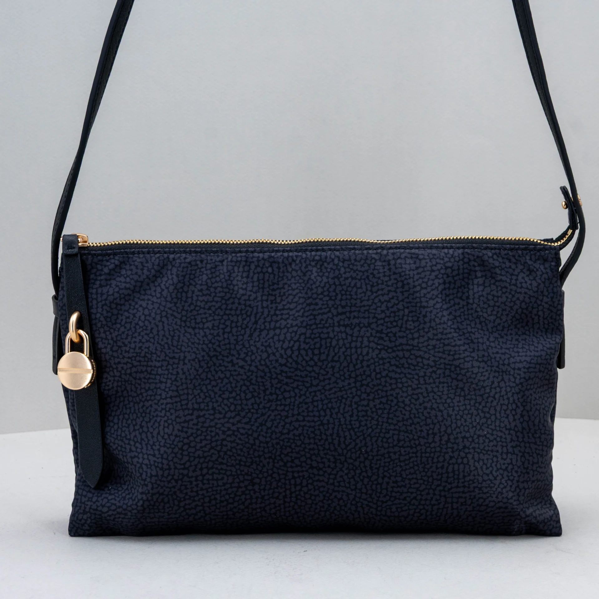 borsa donna piccola in nylon nera