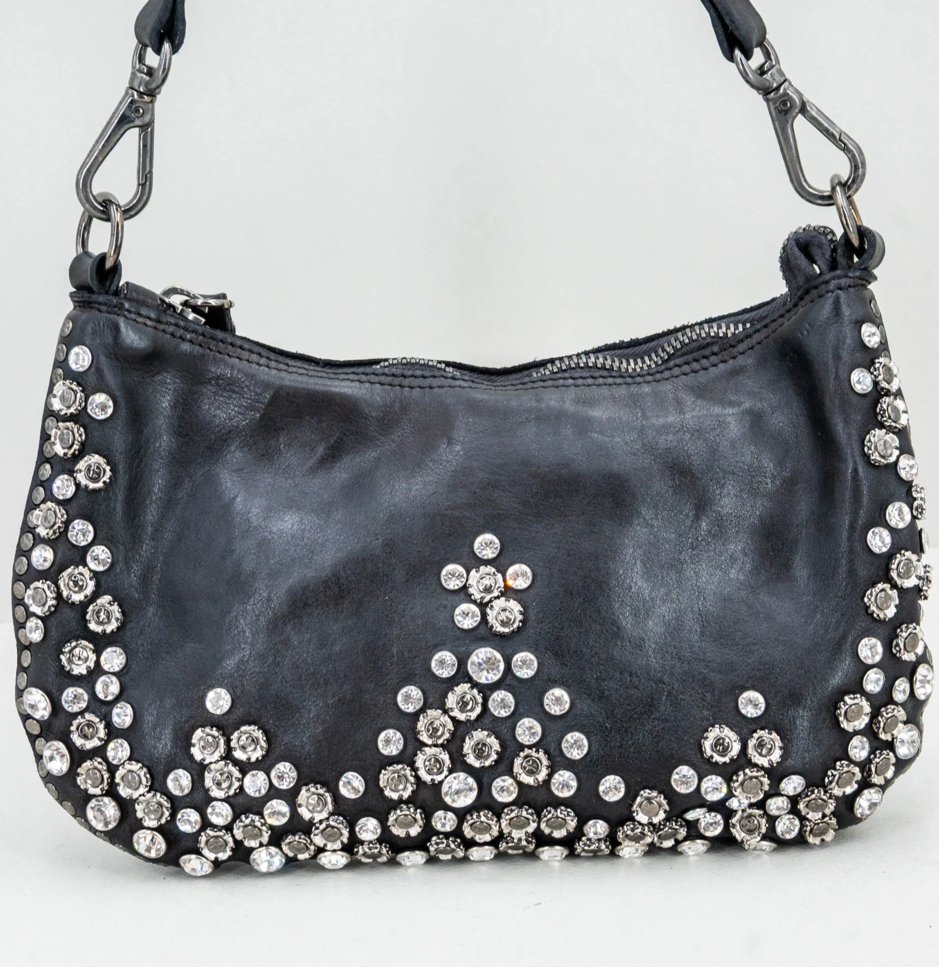 borsa donna campomaggi in pelle nera