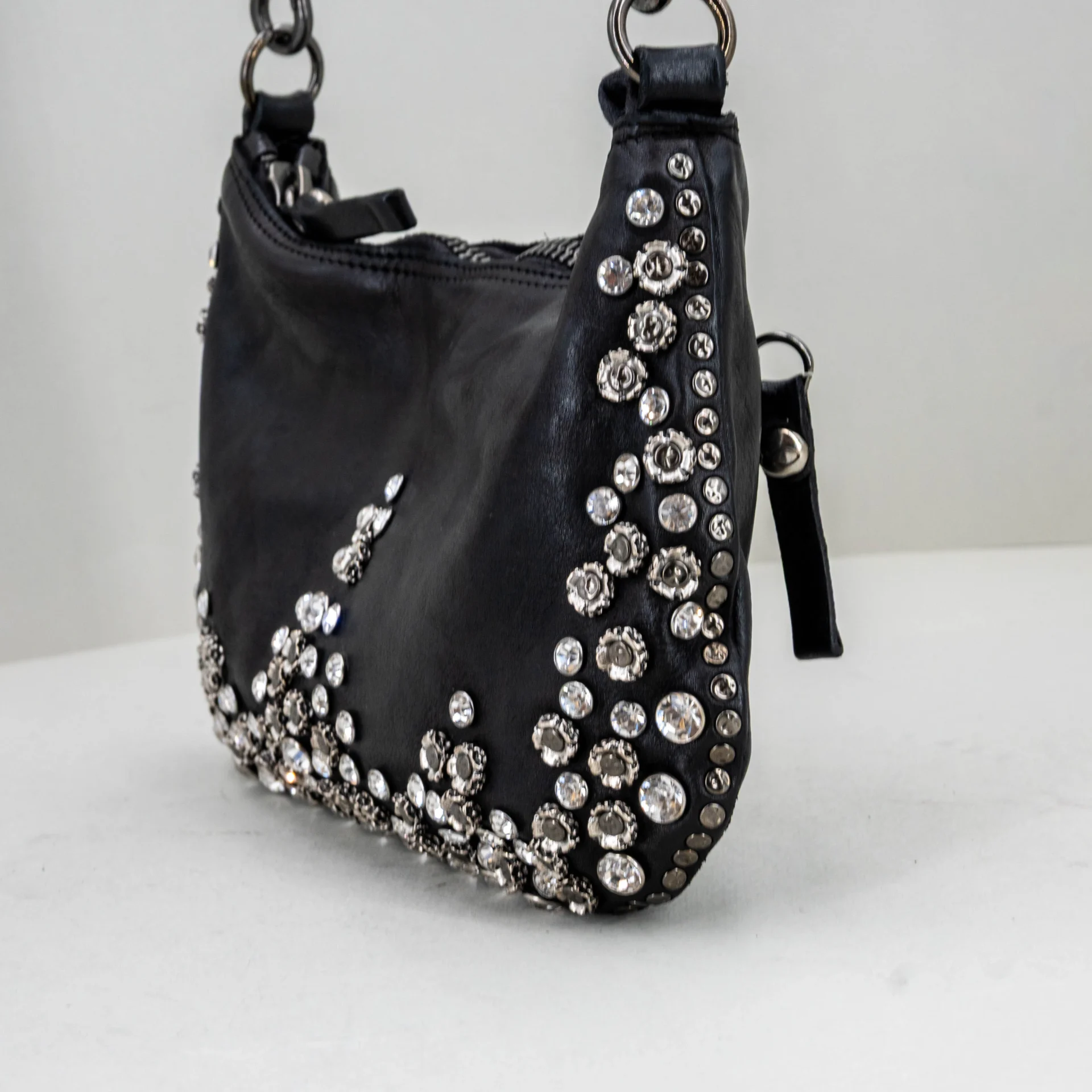 borsa donna campomaggi in pelle nera