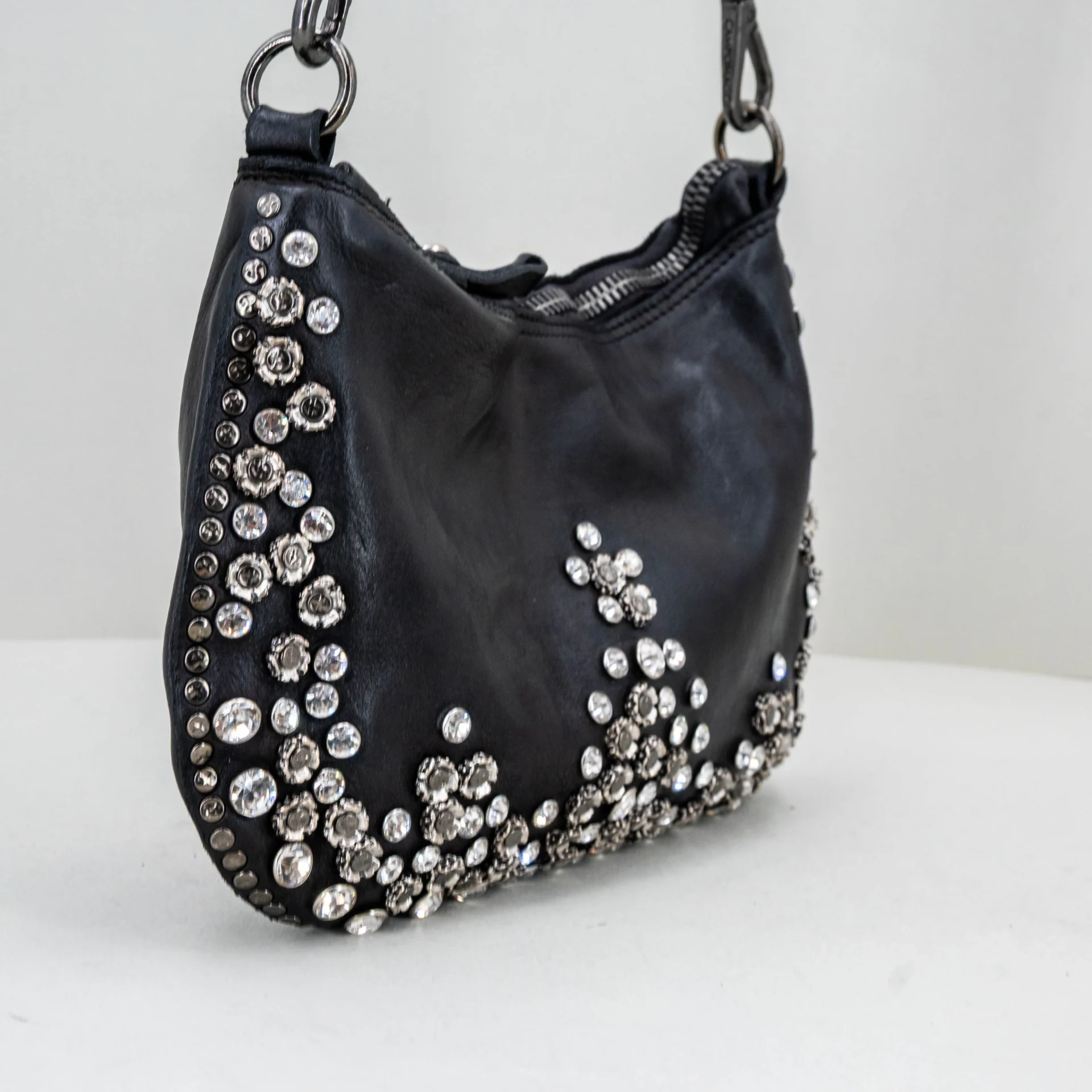 borsa donna campomaggi in pelle nera