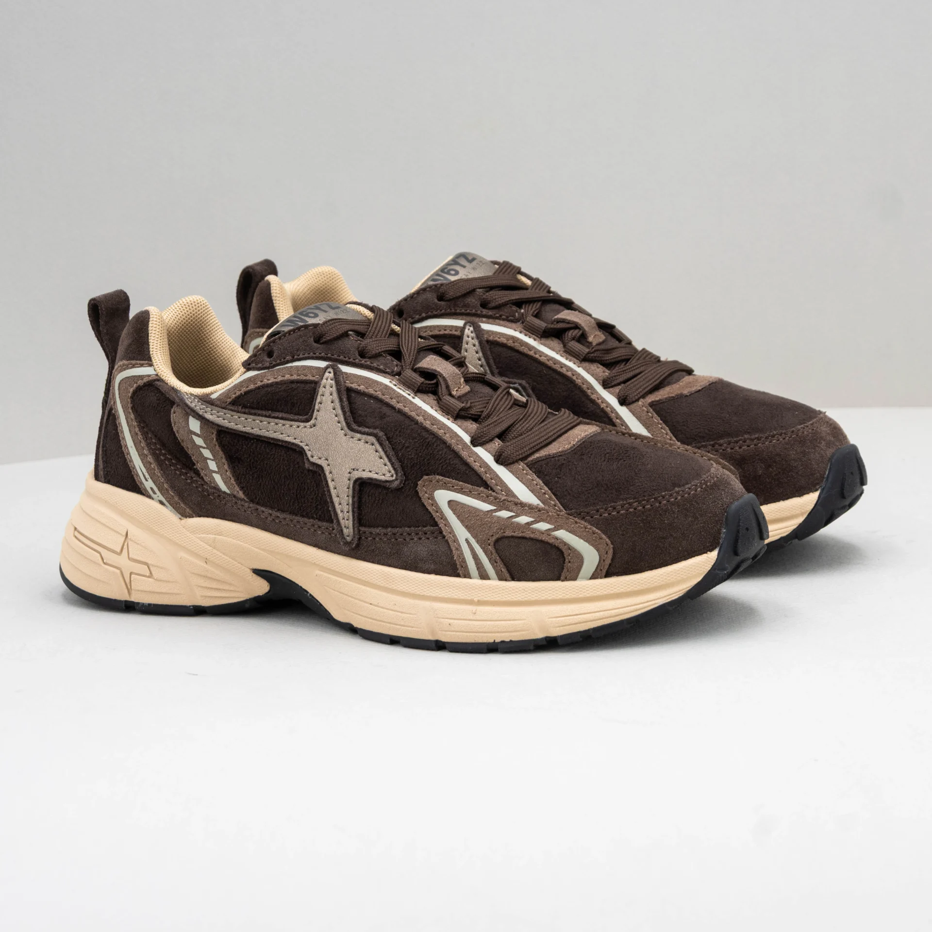 sneaker donna marrone