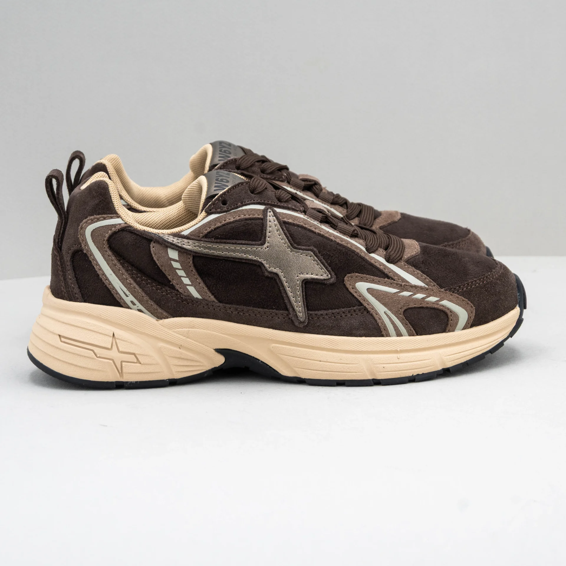 sneaker donna marrone